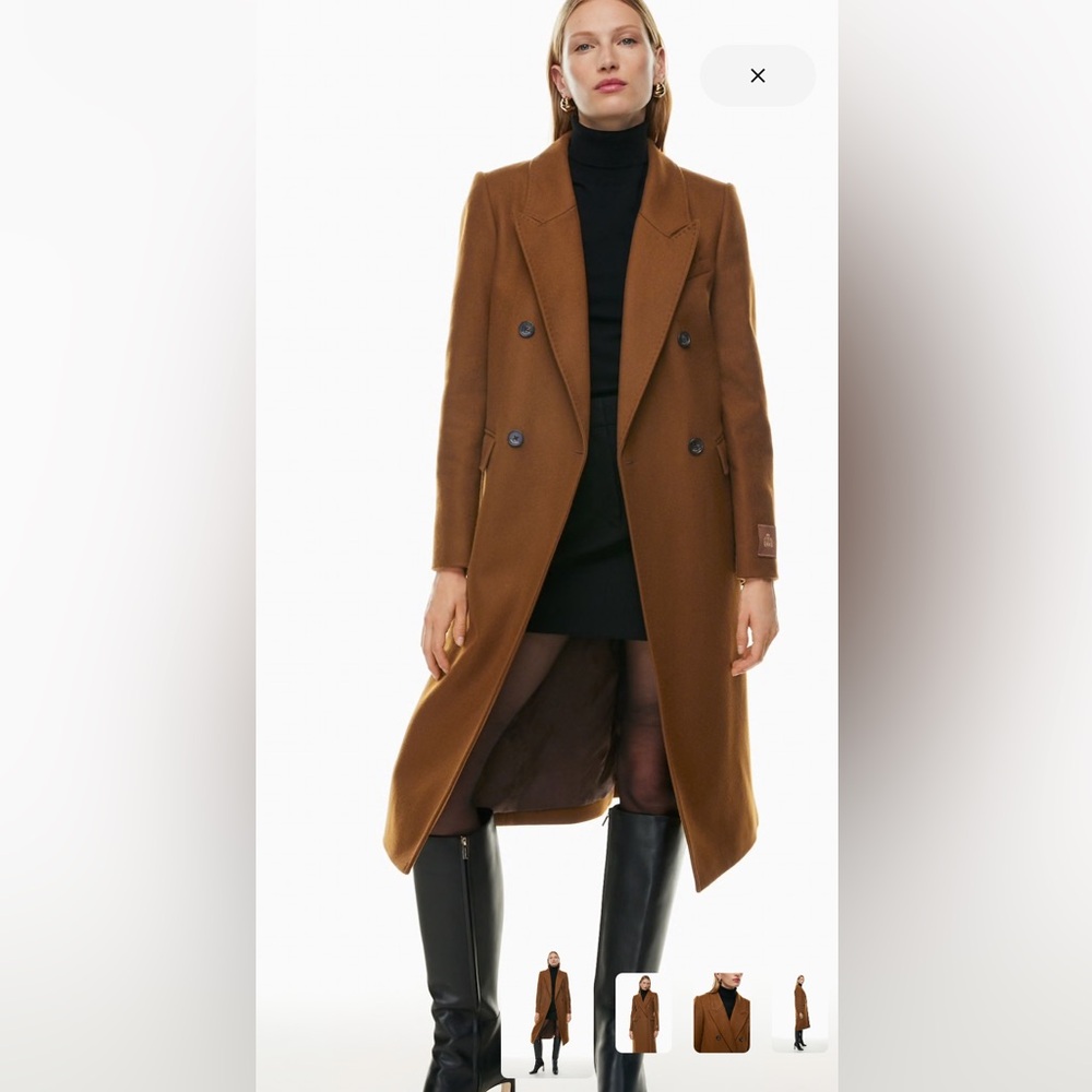Aritzia Babaton The Constant Coat - Virgin Wool